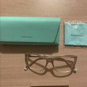 Tiffany & Co. Glasses with Aqua Case